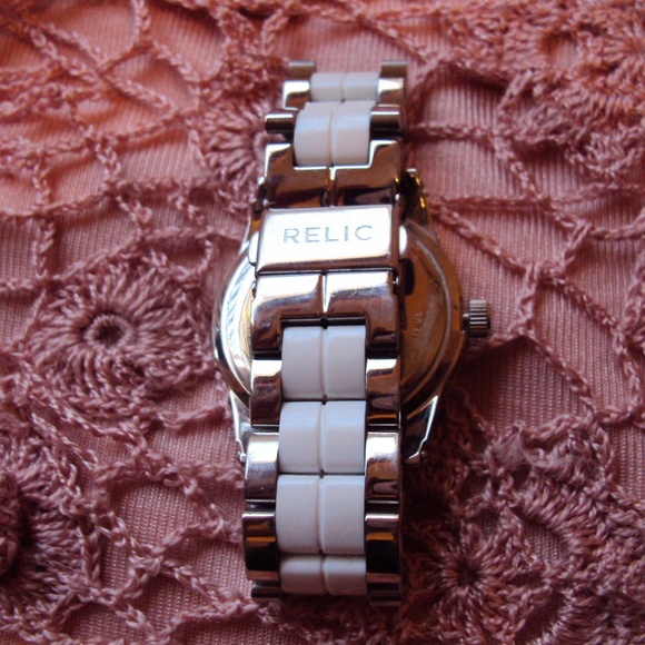 Relic Stainless Mother of Pearl Watch main image 4
